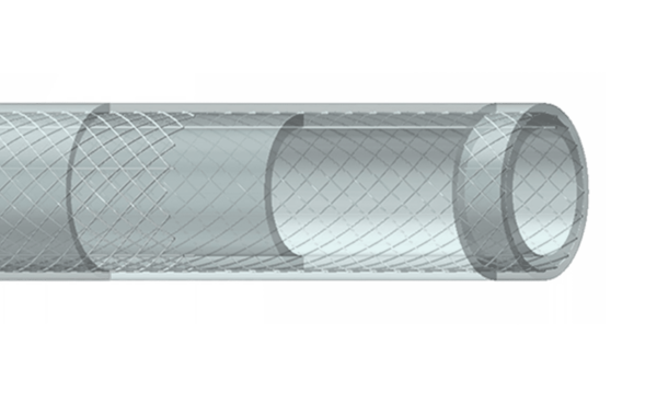 Mangueira PT250 Trançada Translucida